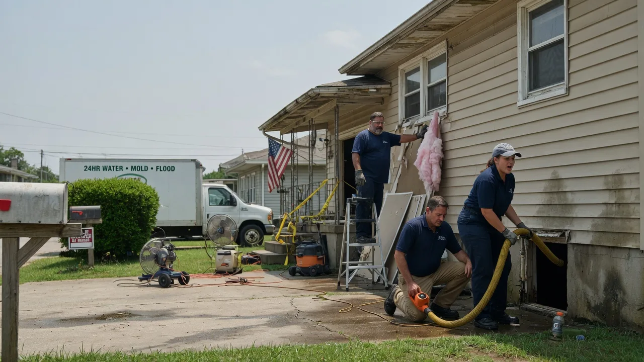 Water Damage Repair in Fishers, NY near me